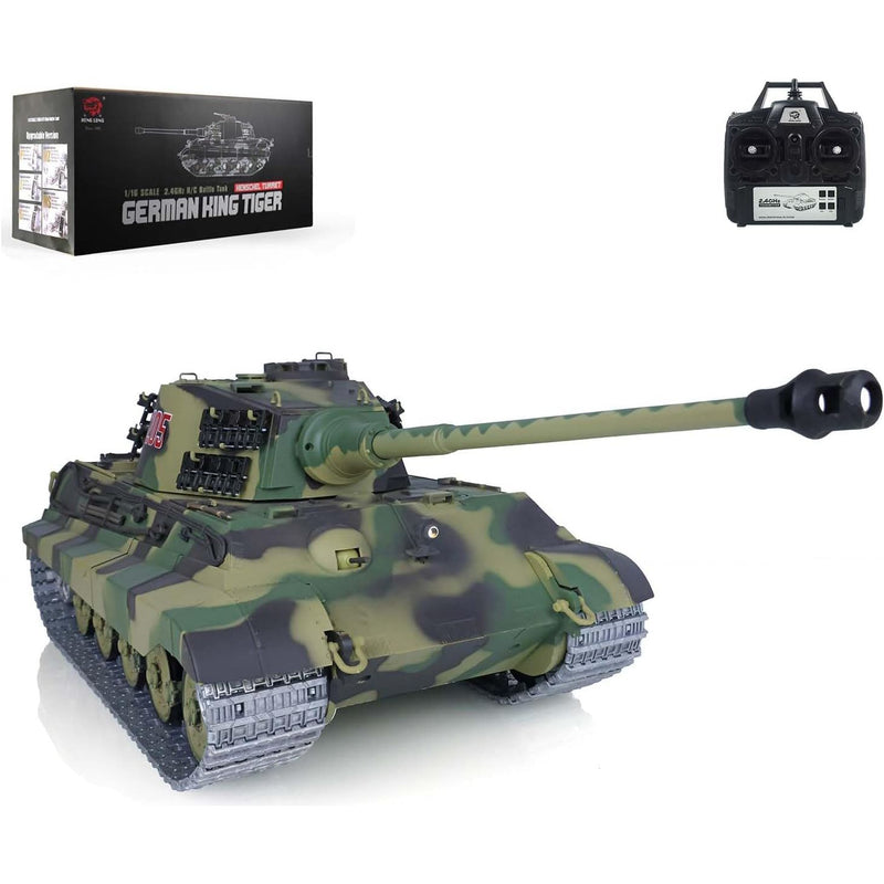 Heng Long King Tiger Henschel Turret Pro Edition with 7.0 Electronics BB/IR