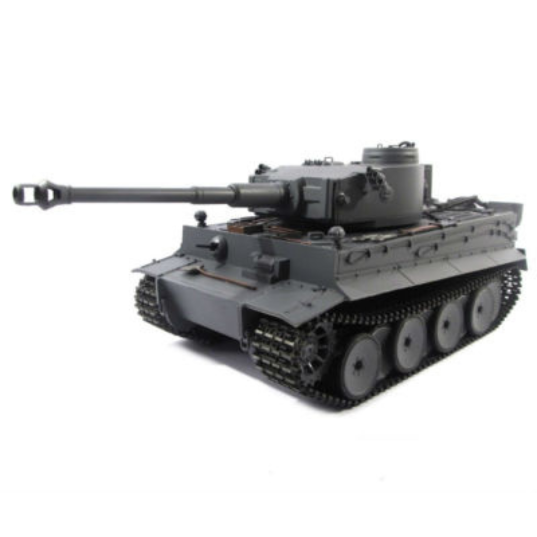 IR Mato German Tiger I German Grey Metal 1/16 Scale Heavy Battle Tank RTR