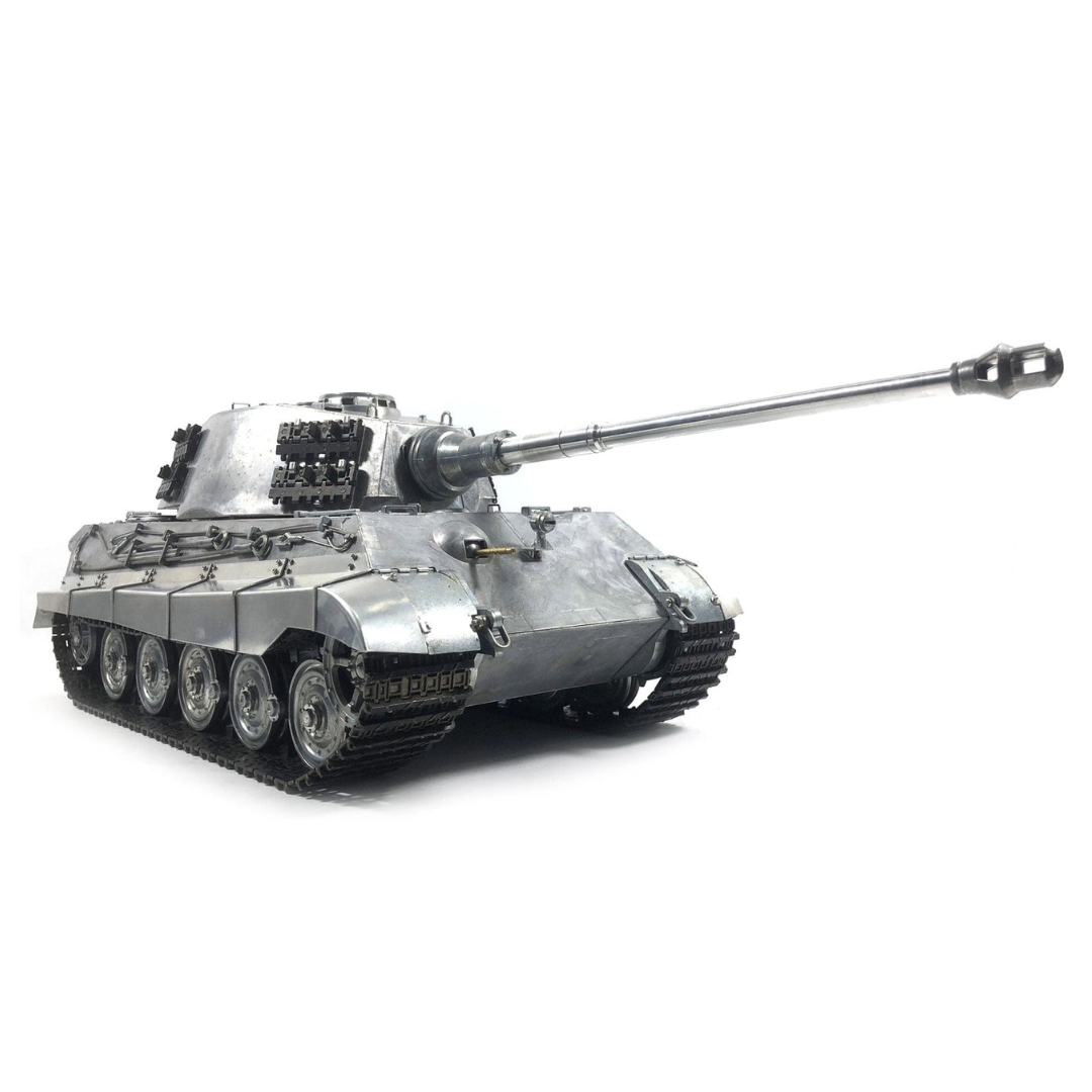 IR Mato German King Tiger Unpainted Metal 1/16 Scale Heavy Battle Tank RTR