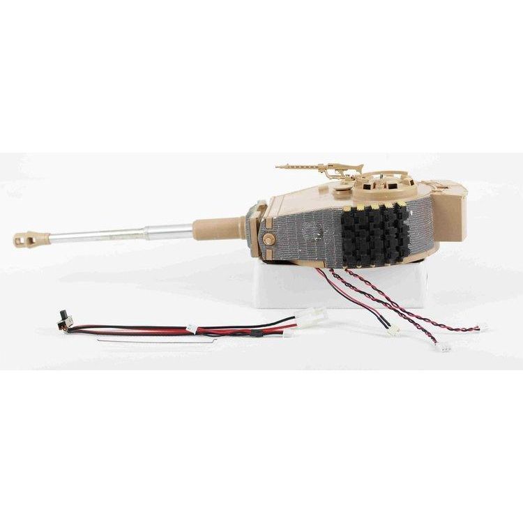 Tiger 1 Plastic Late Version Airsoft Barrel Recoil Turret