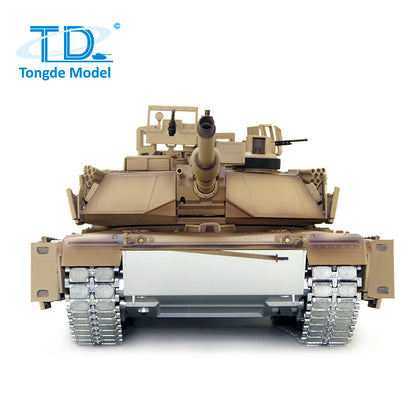 TONGDE M1A2 SEP TUSK II Abrams 1/16 Scale Battle Tank - Metal Tracks