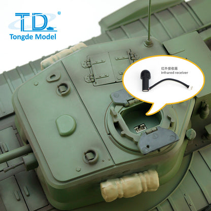TONGDE CHURCHILL MK VII 1/16 Scale Battle Tank - Plastic Tracks