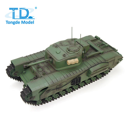TONGDE CHURCHILL MK VII 1/16 Scale Battle Tank - Plastic Tracks