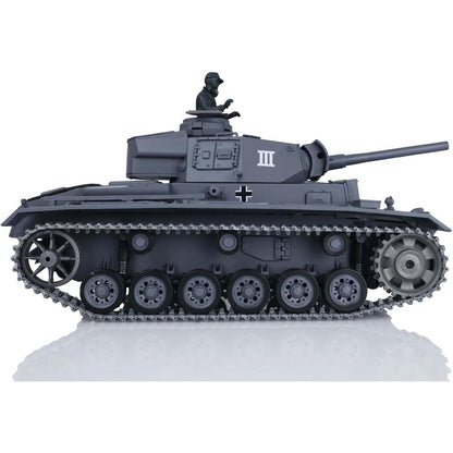 Heng Long Panzer III Ausf L Pro Edition with 7.0 Electronics BB/IR