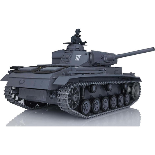 Heng Long Panzer III Ausf L Pro Edition with 7.0 Electronics BB/IR
