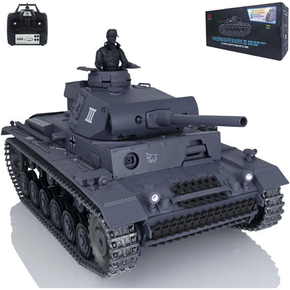 Heng Long Panzer III Ausf L Pro Edition with 7.0 Electronics BB/IR