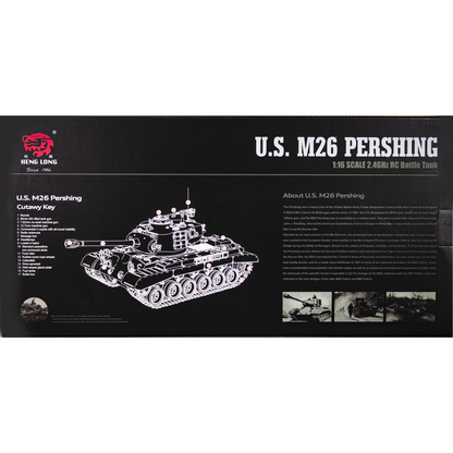 Heng Long M26 Pershing Snow Leopard Pro Edition with 7.0 Electronics BB/IR