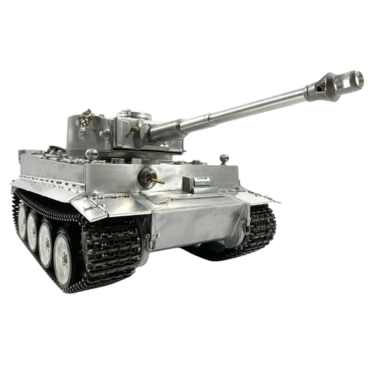 IR Mato Tiger I Unpainted Metal 1/16 Scale Battle Tank RTR