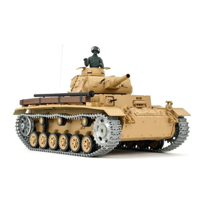 Heng Long Panzer III Ausf H Pro Edition with 7.0 Electronics BB/IR
