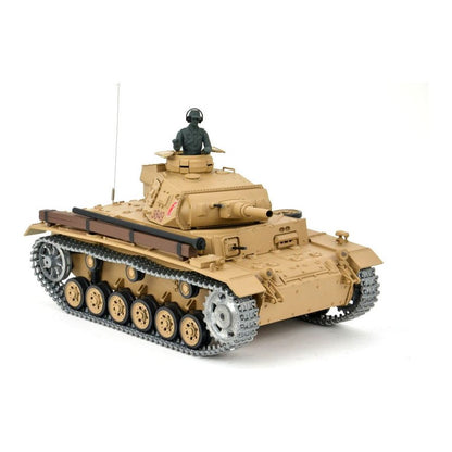 Heng Long Panzer III Ausf H Pro Edition with 7.0 Electronics BB/IR