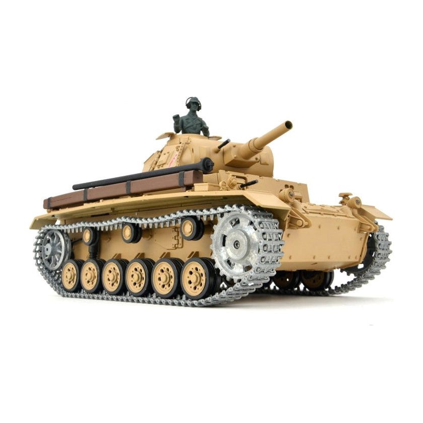 Heng Long Panzer III Ausf H Pro Edition with 7.0 Electronics BB/IR