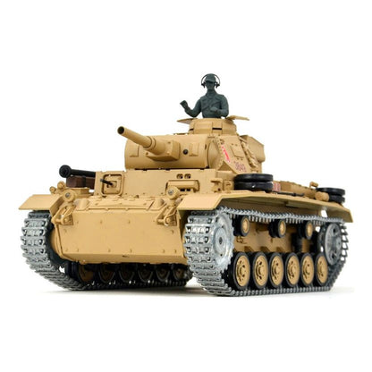 Heng Long Panzer III Ausf H Pro Edition with 7.0 Electronics BB/IR
