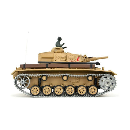 Heng Long Panzer III Ausf H Pro Edition with 7.0 Electronics BB/IR