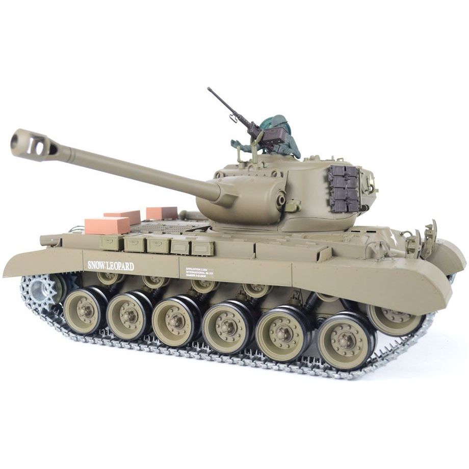 Heng Long M26 Pershing Snow Leopard Pro Edition with 7.0 Electronics BB/IR