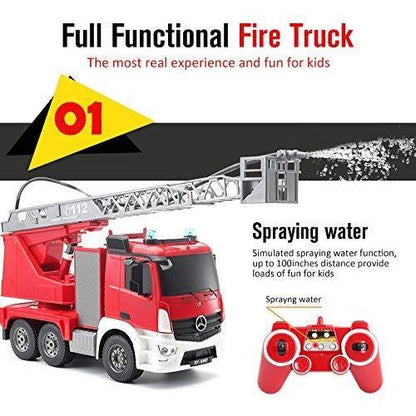 Double Eagle 2.4GHz RTR RC Construction - Mercedes-Benz Arocs Fire Truck