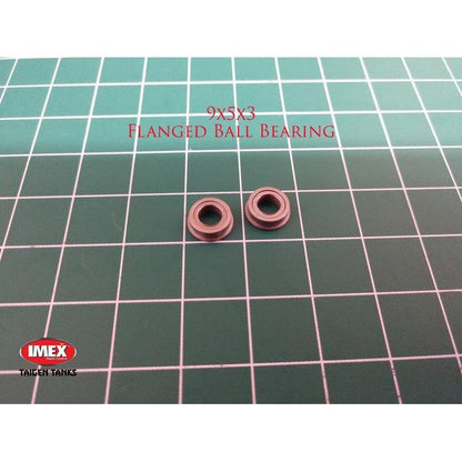 9x5x3 Flanged Ball Bearing
