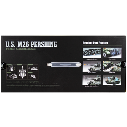 Heng Long M26 Pershing Snow Leopard Pro Edition with 7.0 Electronics BB/IR