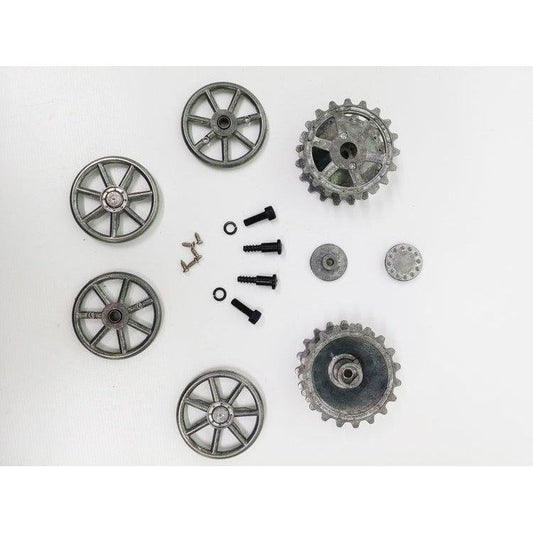 Panzer IV Metal Drive & Idler Wheel Set