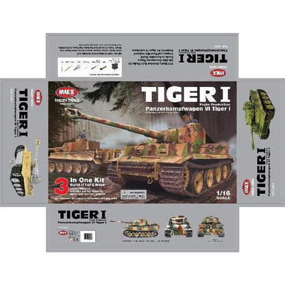 Tiger 1 Early Version Metal Edition KIT (V3 Electronics Options!)