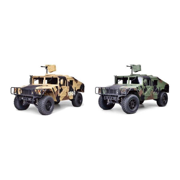 1/10th Scale HG-P408 4x4 Military Humvee Upgraded ARTR w/ LEDs and Sounds